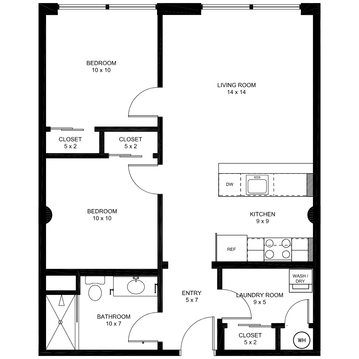 The Sherwood 2 Bedroom 116